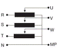 autotrasformatori variabili - variatori di tensione schema elettrico