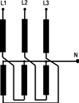 schema autotrasformatore generatore di neutro