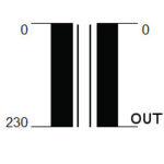 schema trasformatore monofase isolamento