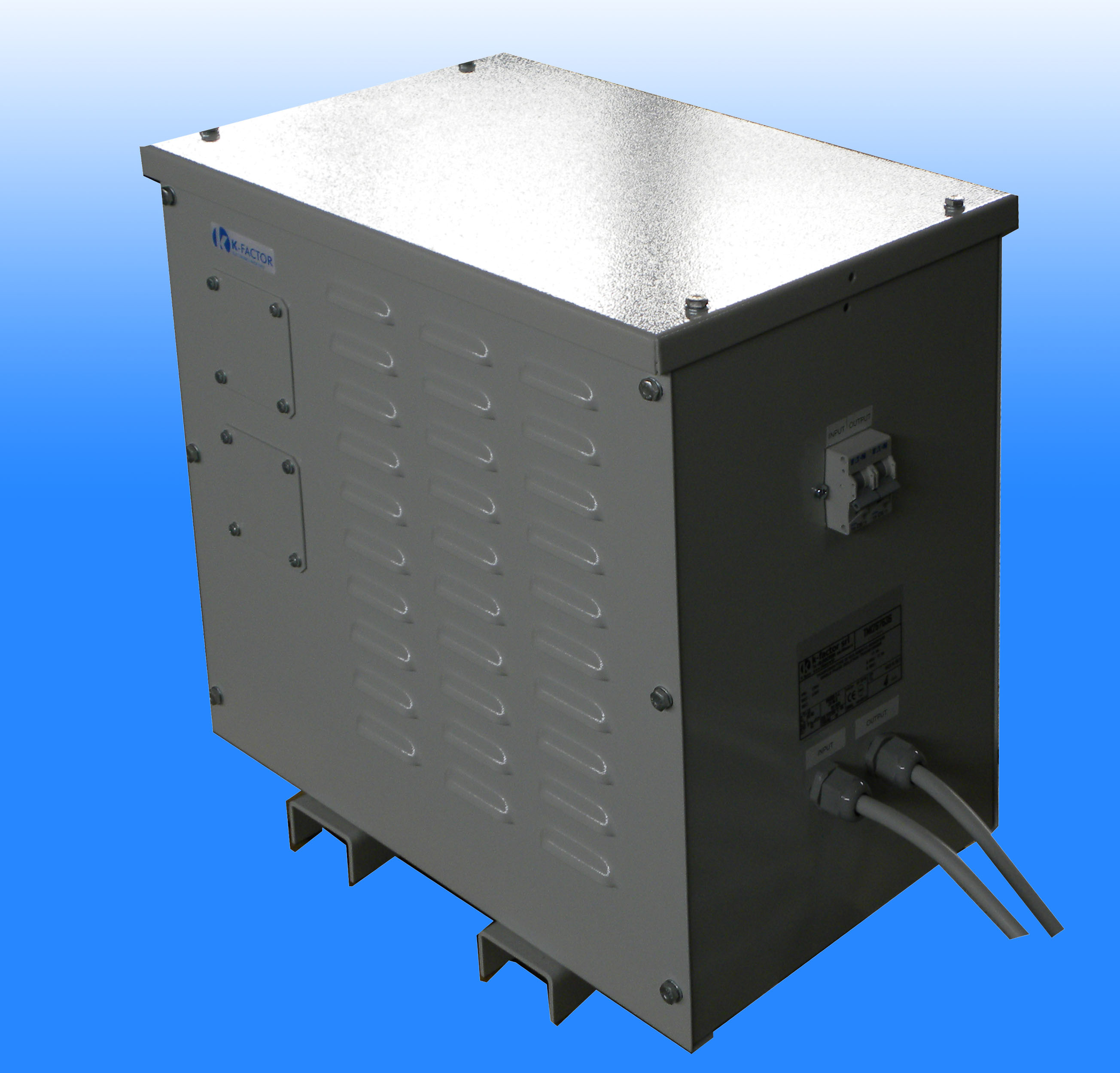 SAM METAL ENCLOSURES FOR TRANSFORMERS, IP23 and IP44 Kfactor