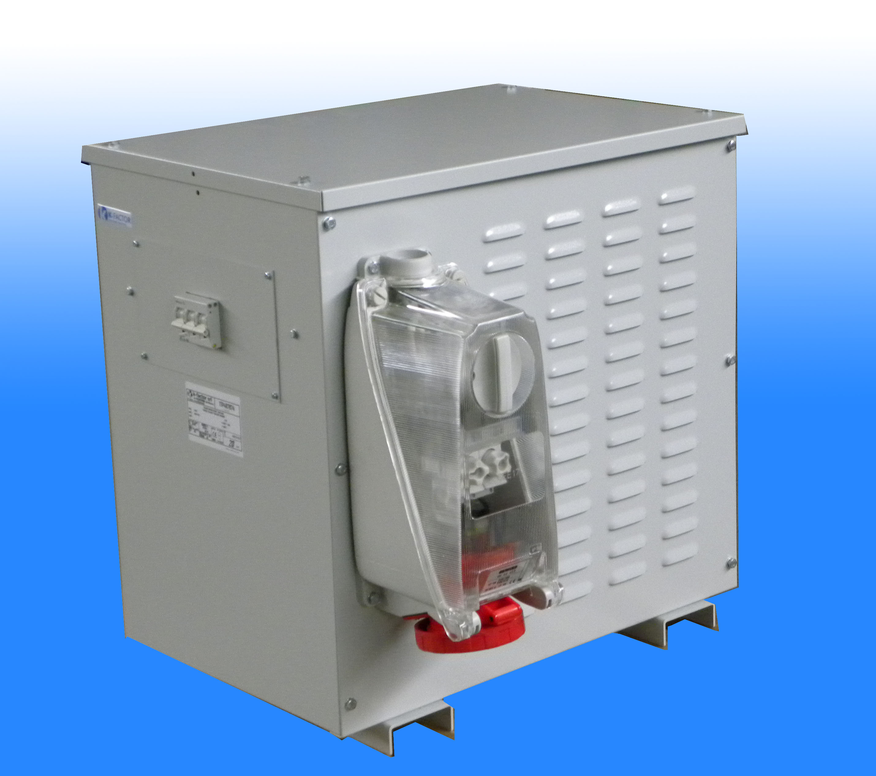 SAM METAL ENCLOSURES FOR TRANSFORMERS, IP23 and IP44 Kfactor