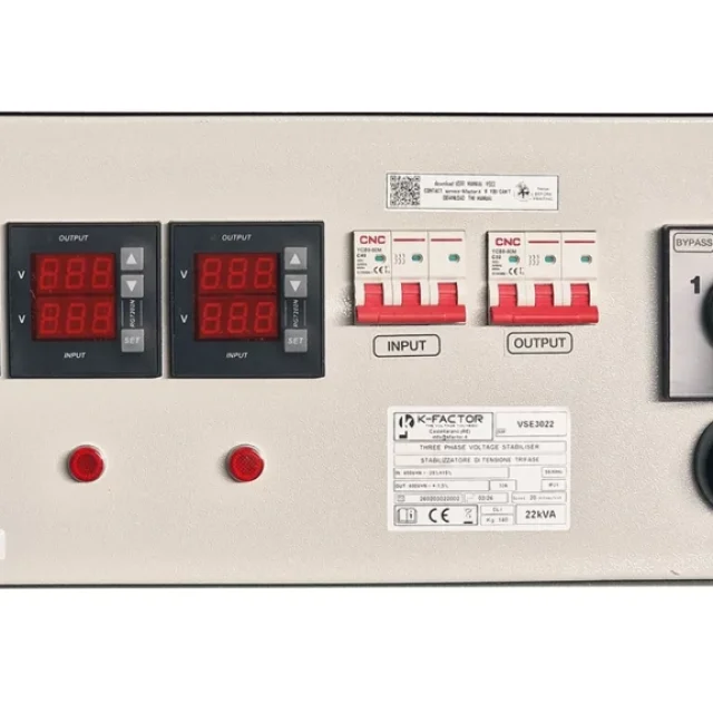 three phase servo voltage stabilizer